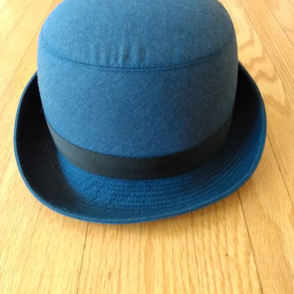 Vintage 80s Wool Air Force Hat: Women's Military Uniform, Size 21 1/2 - Picture 4 of 12